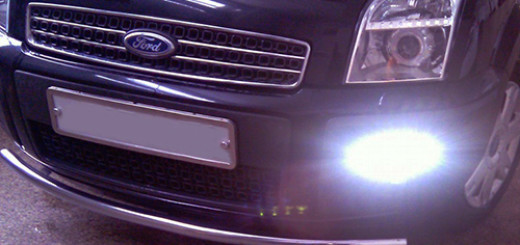 ДХО на Форд Фьюжен. Фотоотчет по установке дневных ходовых огней на Ford Fusion 1.6