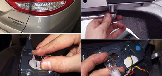 Замена лампочки в задних фонарях Форд Мондео 2014 г. в. своими руками