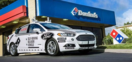 Ford испытывает свои "беспилотники" в качестве доставщиков пиццы Domino’s Pizza