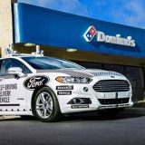Ford испытывает свои "беспилотники" в качестве доставщиков пиццы Domino’s Pizza